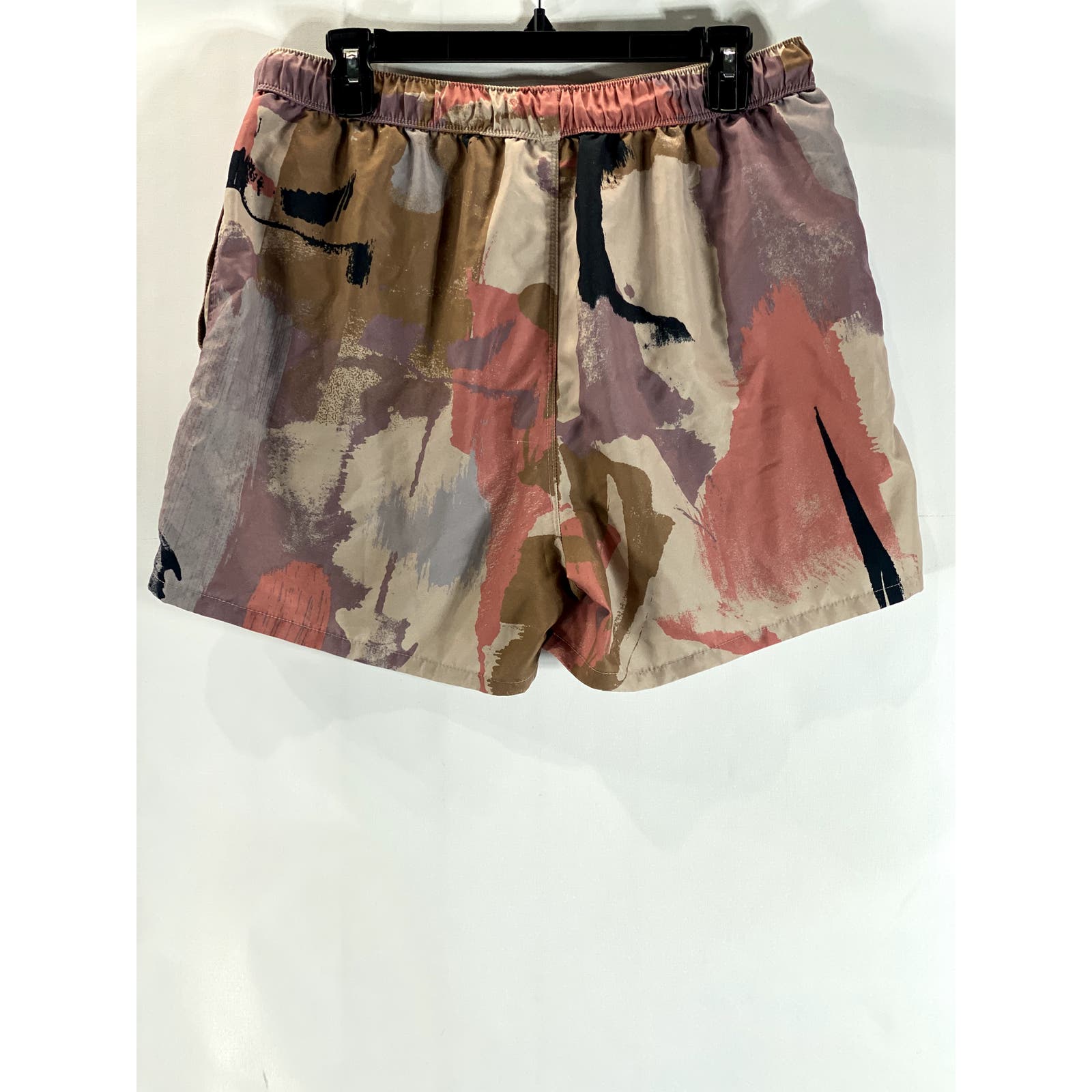 ASOS Men's Brown Printed Drawstring Pull-On Shorts SZ L