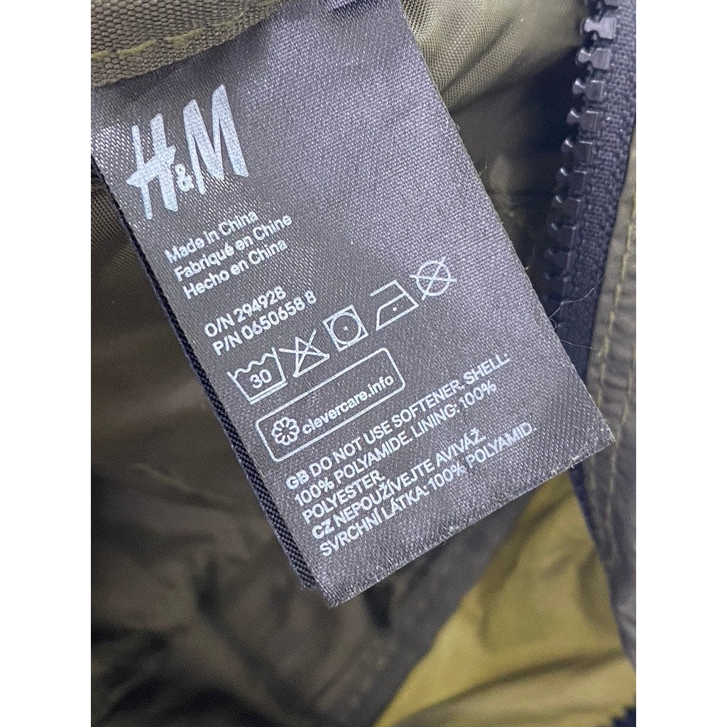 H&M Unisex Adult Dark Green Lightweight Adjustable Strap Belt Bag SZ OS