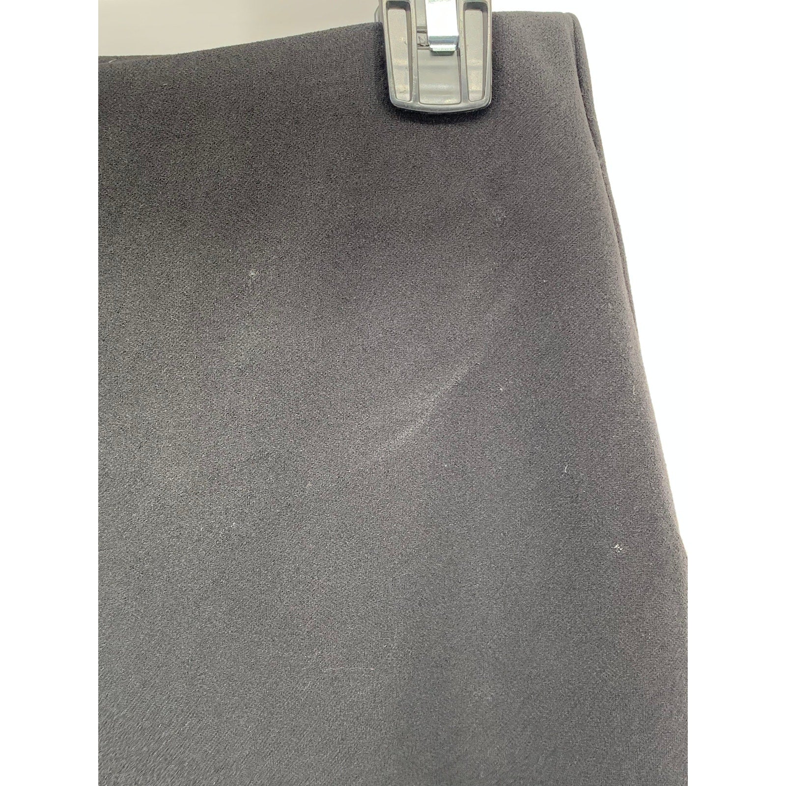 H&M Women's Black Solid Black High-Rise Wide-Leg Pull-On Pants SZ S