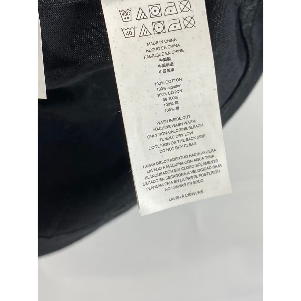 MICHAEL KORS Men's Black/White Cotton MK Logo Short Sleeve Polo Shirt SZ S
