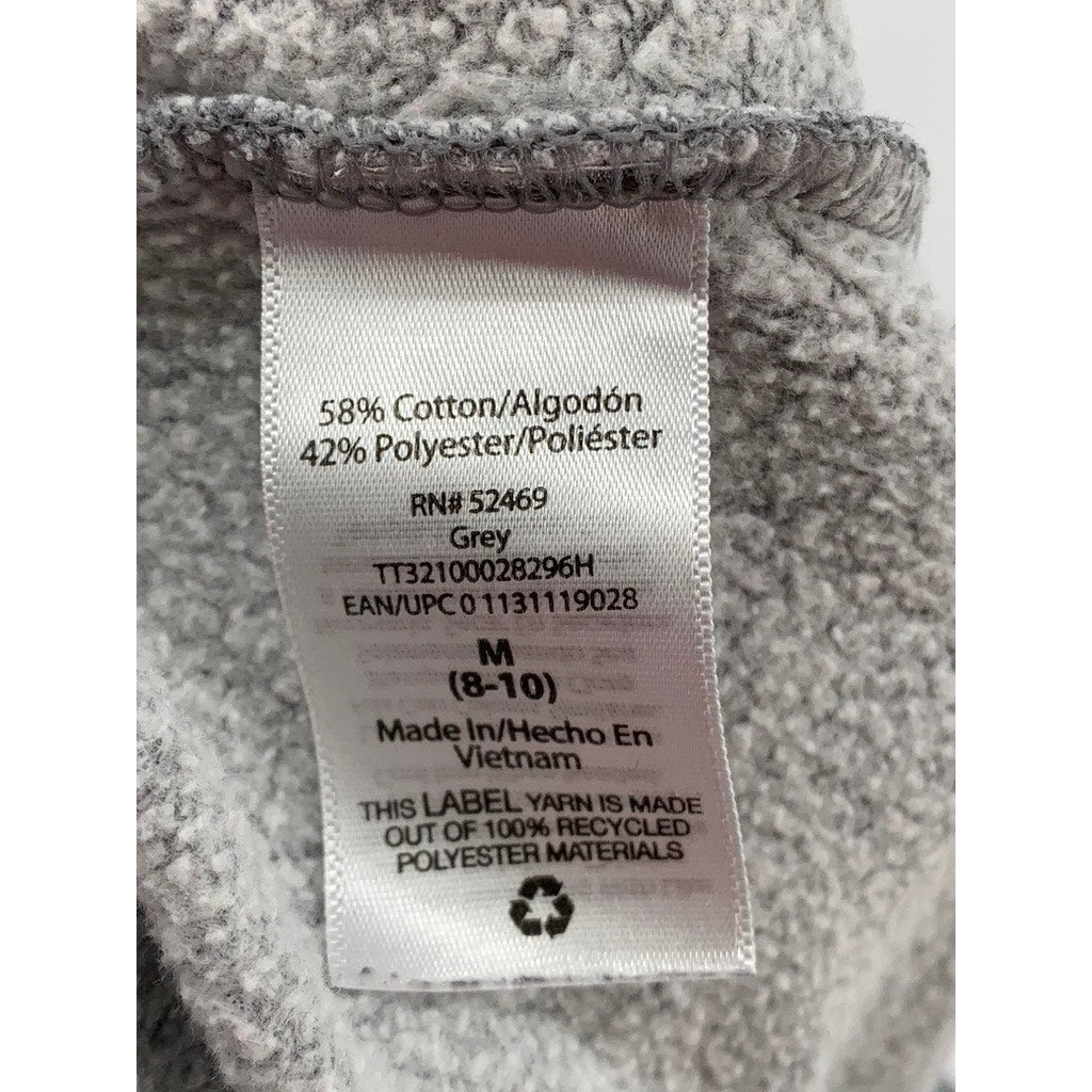 TIME & TRU Women's Gray Cotton Blend Relaxed Straight Leg Pants SZ M