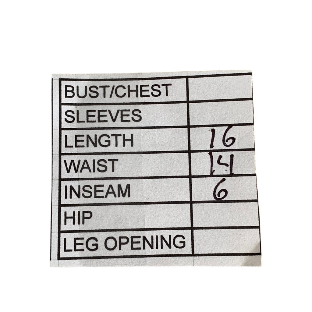 WALLACE & BARNES Men's Tan Corduroy 6" Pull-On Drawstring Shorts SZ S