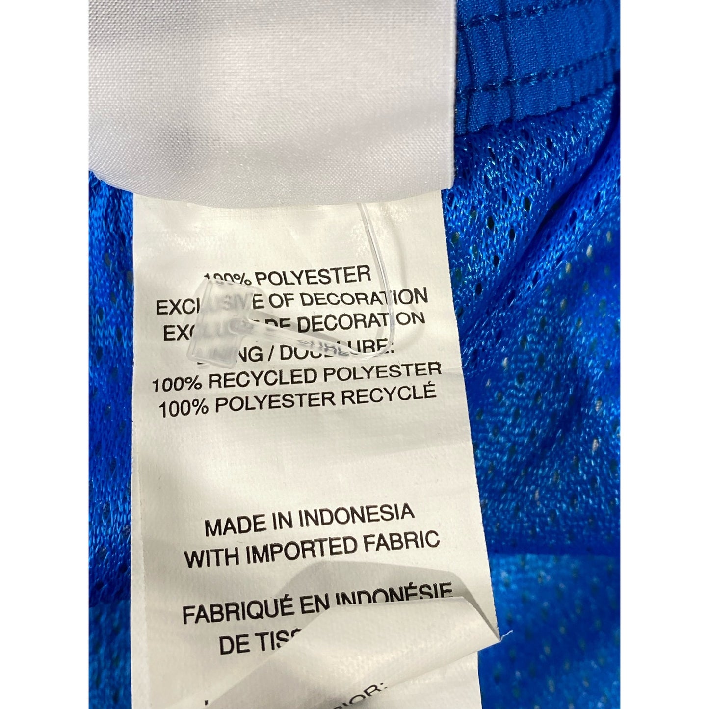 NIKE Men's Blue/Neon Green Mesh Lined Drawstring Pull-On Swim Trunks SZ M