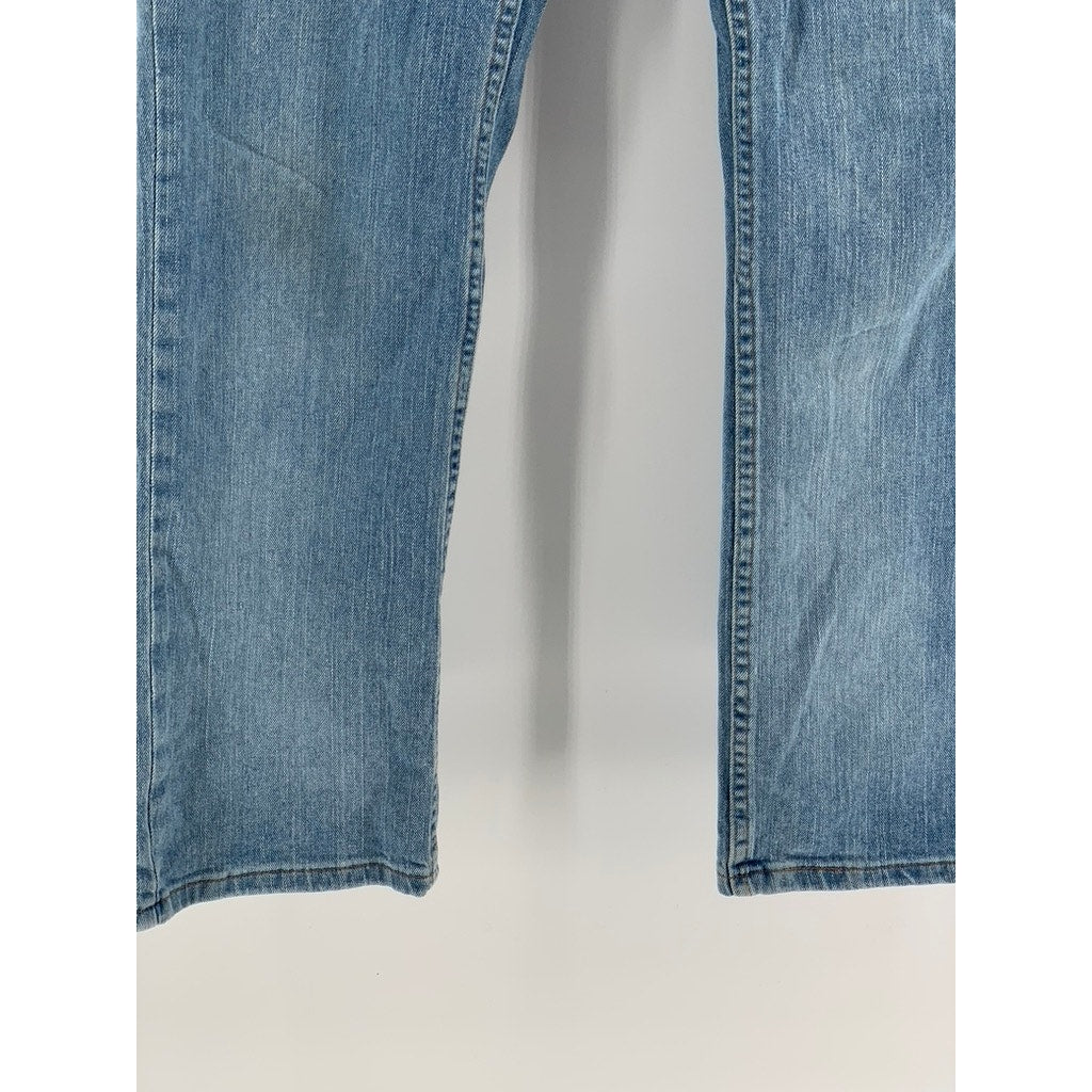 RIDERS Women's Blue Vintage Denim Straight Leg Jeans SZ 12M
