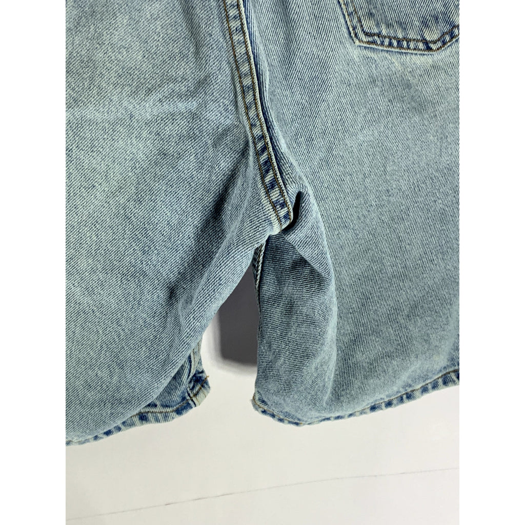 LEVI'S Men's Vintage Light Blue Denim 550 Relaxed-Fit Five-Pocket Shorts SZ 34