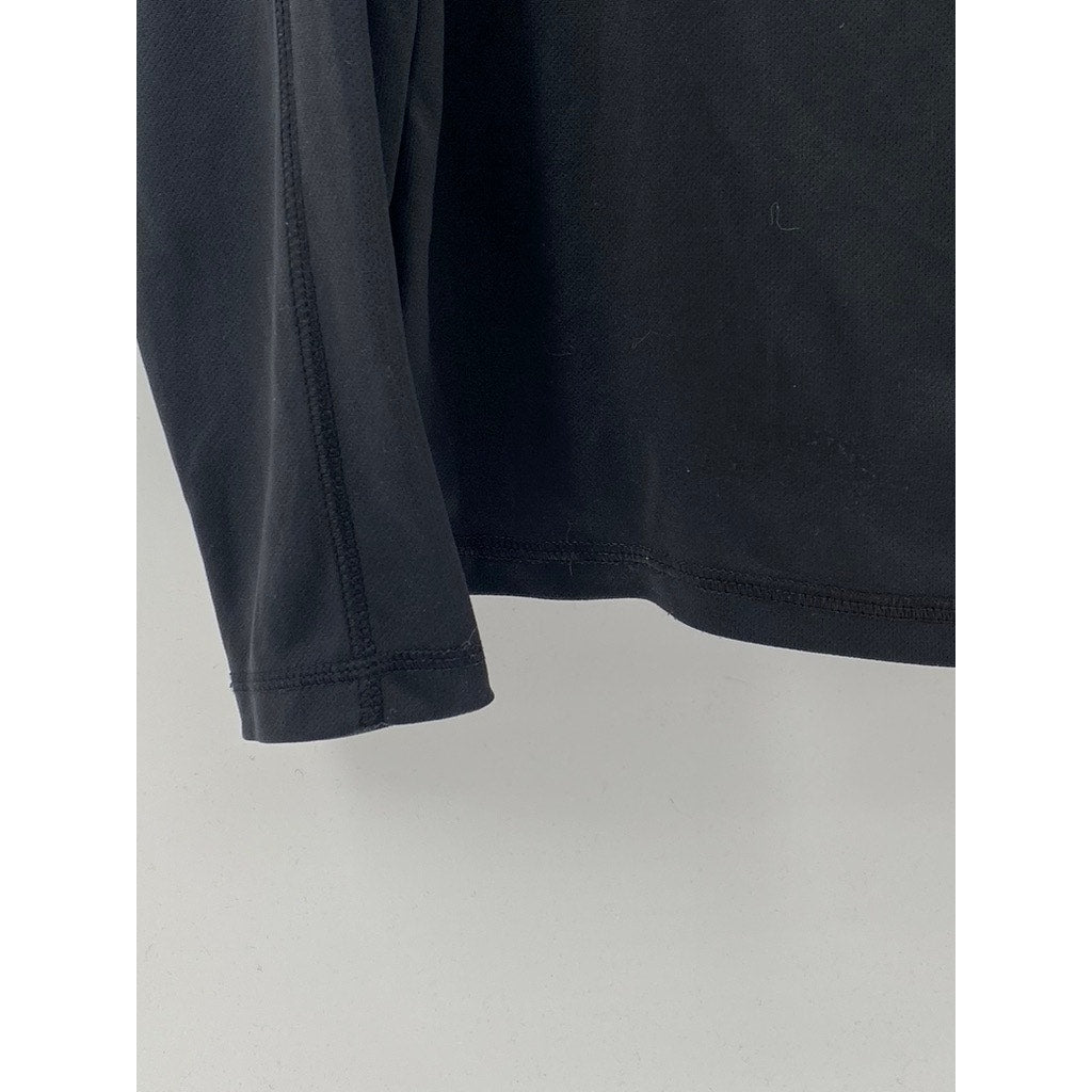 CHAMPION Men's Black Crewneck Long Sleeve Active T-Shirt SZ M