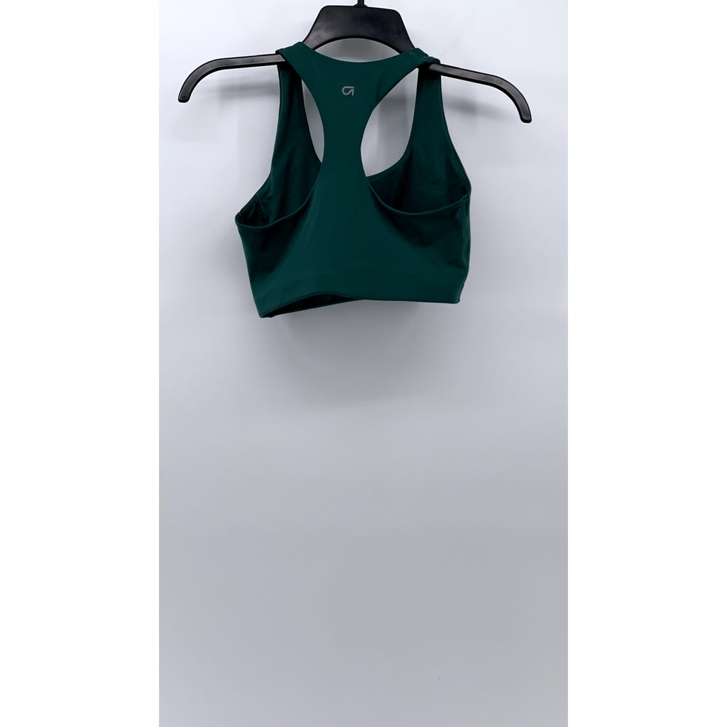 GAPFIT Women’s Dark Green Blackout Technology Racerback Sports Bra SZ XS