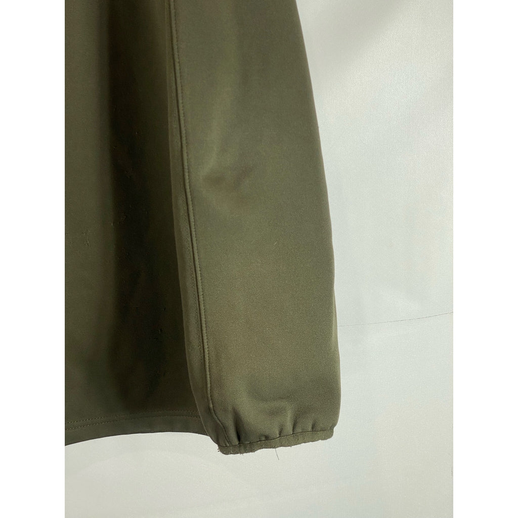 THE NORTH FACE Men's Olive Green Apex Bionic Soft Shell Zip-Up Jacket SZ 2XL