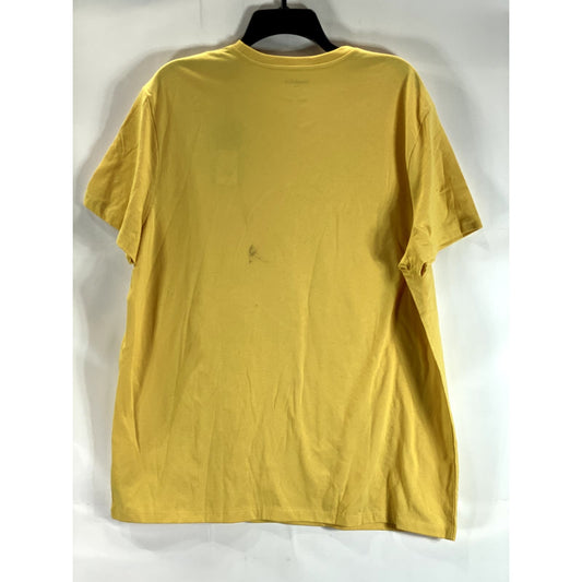 GOODFELLOW & CO Men's Yellow Graphic Yellowstone Hike The Trails T-Shirt SZ XL