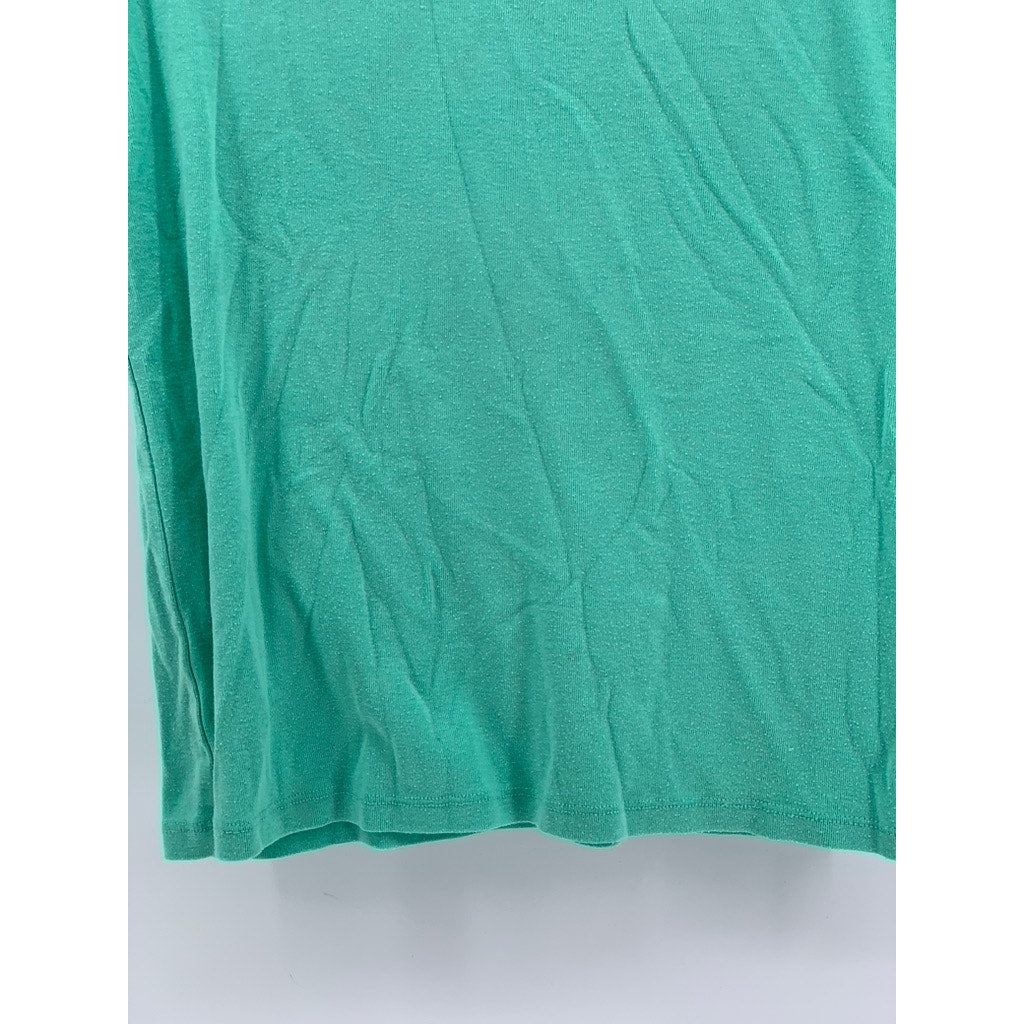 SONOMA LIFE + STYLE Women's Green Crewneck Everyday Tee SZ M