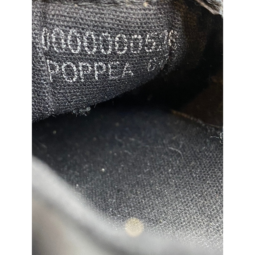 SHU SHOPS Women's Black Star Print Poppea Platform Lace-Up Casual Sneakers SZ6.5