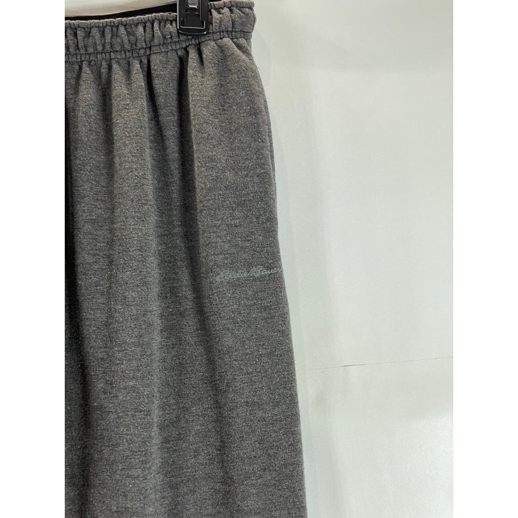 EDDIE BAUER Men's Medium Heather Gray Relaxed-Fit Drawstring Lounge Pants SZ M