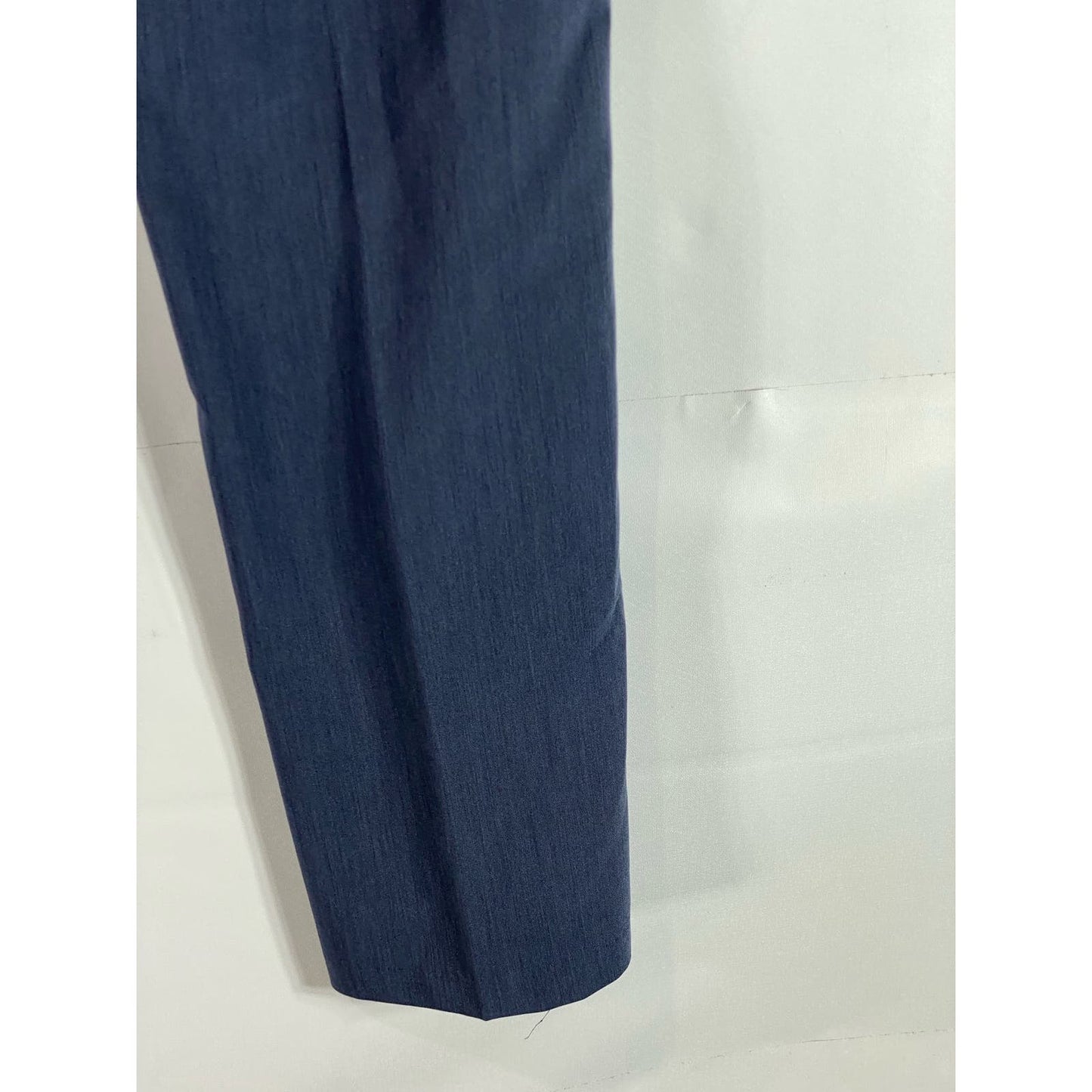 EGARA Men's Blue Flat Front Dress Pants SZ 33X30