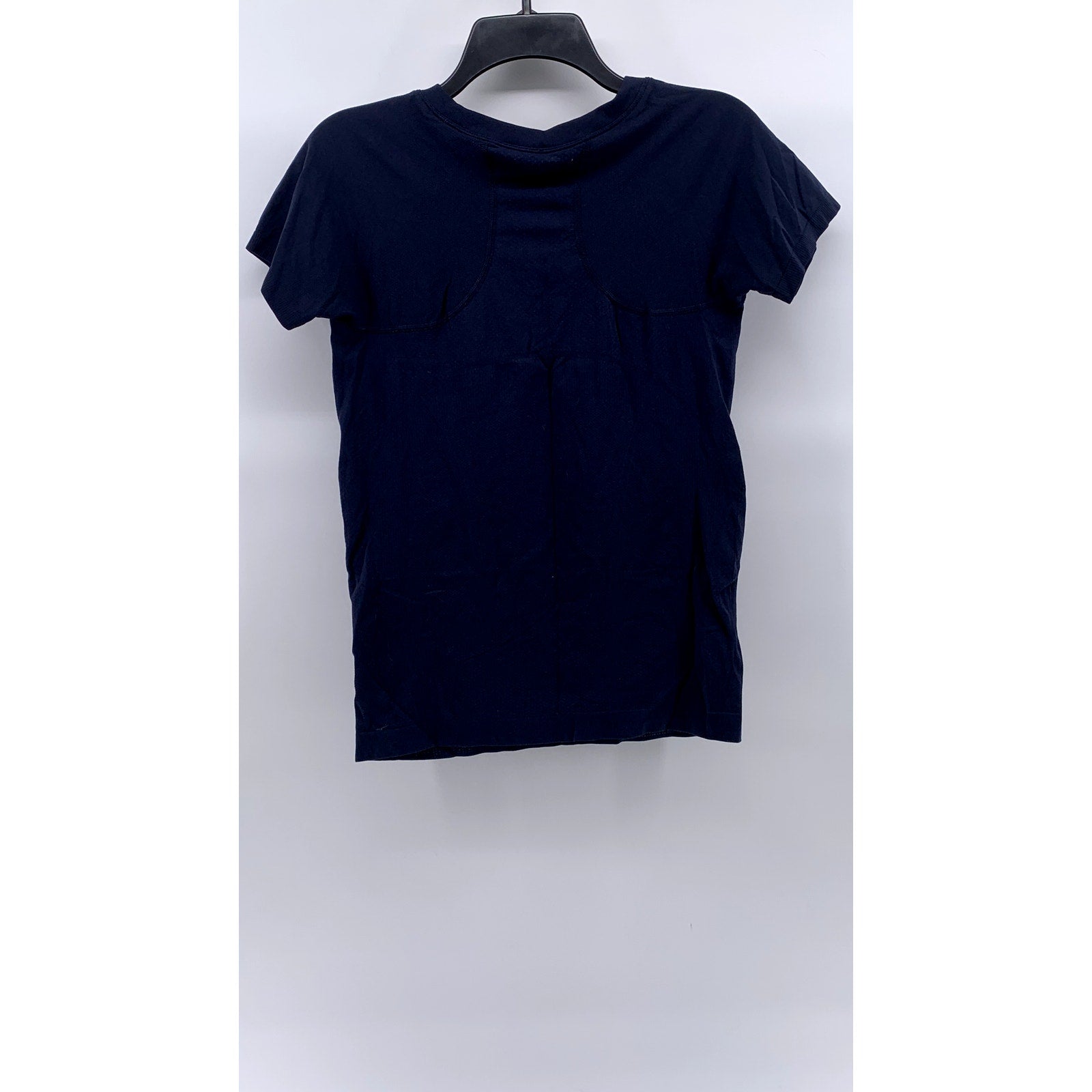 UNBRANDED Women's Navy Blue Crewneck Short Sleeve Casual T-Shirt SZ S