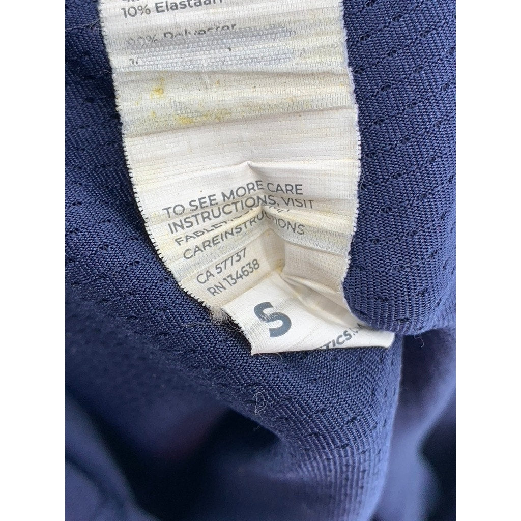 FABLETICS Men's Navy Blue Solid Pull-On Elastic Waist Active Shorts SZ S