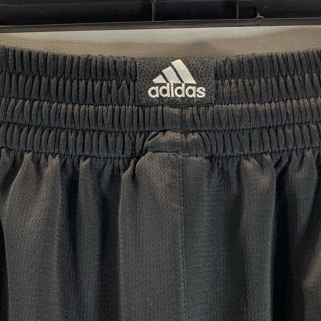 ADIDAS Men's Black Edge Shookwave Elastic Waist Pull-On Basketball Shorts SZ M