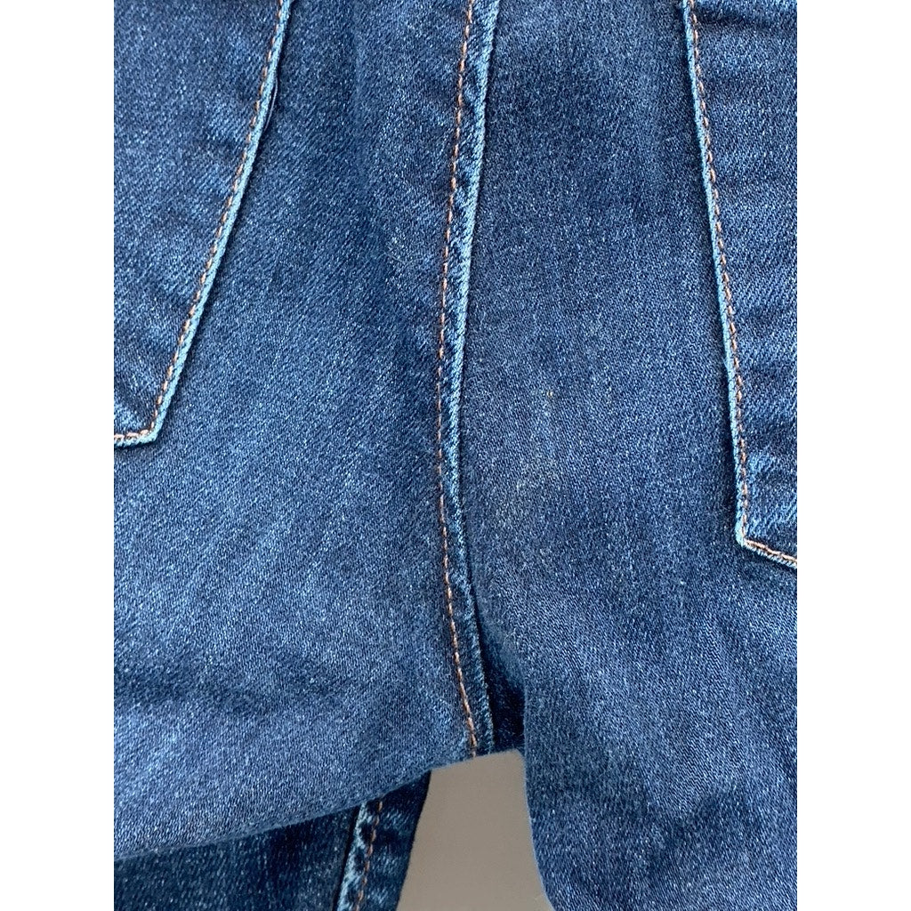 JOE’S Women’s Indigo Blue Denim Mid-Rise Provocateur Bootcut Jeans SZ 26