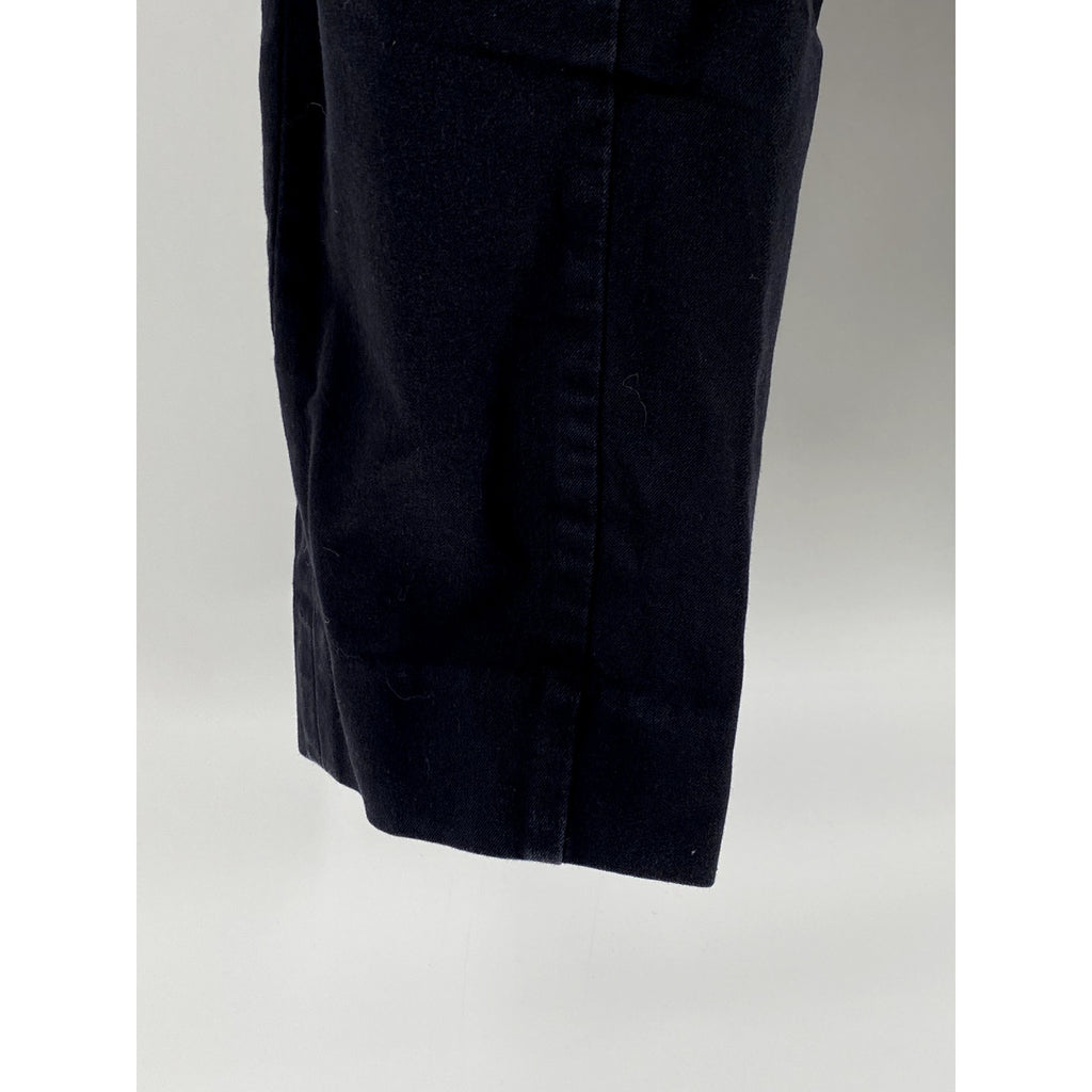 EVERLANE Women's Black Pocketless Slim-Leg Regular-Fit Ankle Pant SZ 4