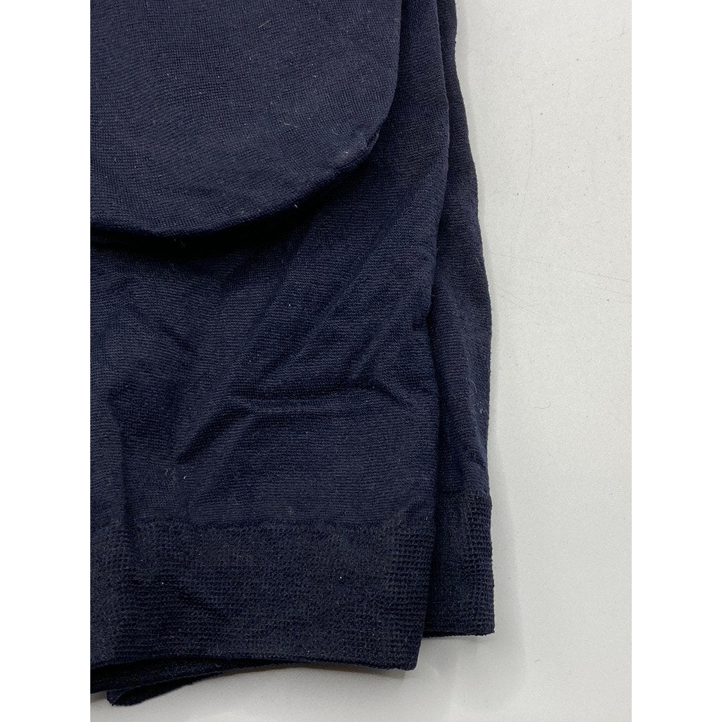 FOOT TRAFFIC Women's Dark Navy Fashion Opaque Trouser Socks SZ OS