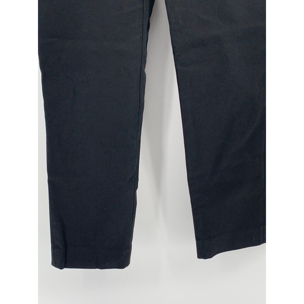 CLUB MONACO Women's Black Solid Hook & Button Slim Pant SZ 4