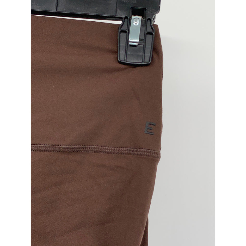 EVERLANE Women's Brown Solid High-Rise Perform Regular-Fit Active Leggings SZ S