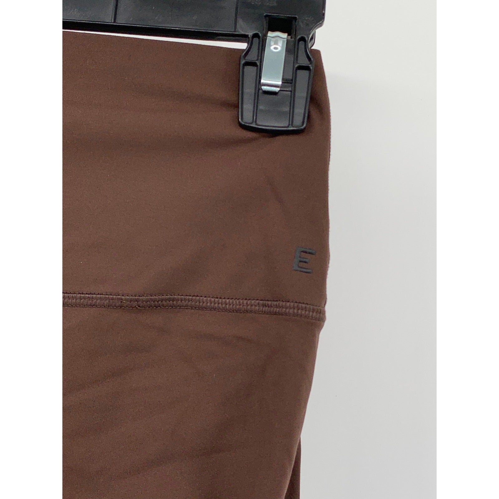 EVERLANE Women's Brown Solid High-Rise Perform Regular-Fit Active Leggings SZ S