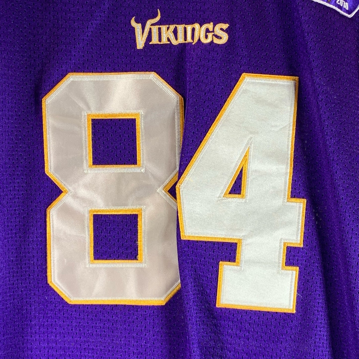 REEBOK ONFIELD Men's Purple Minnesota Vikings #84 Randy Moss NFL Jersey SZ 48