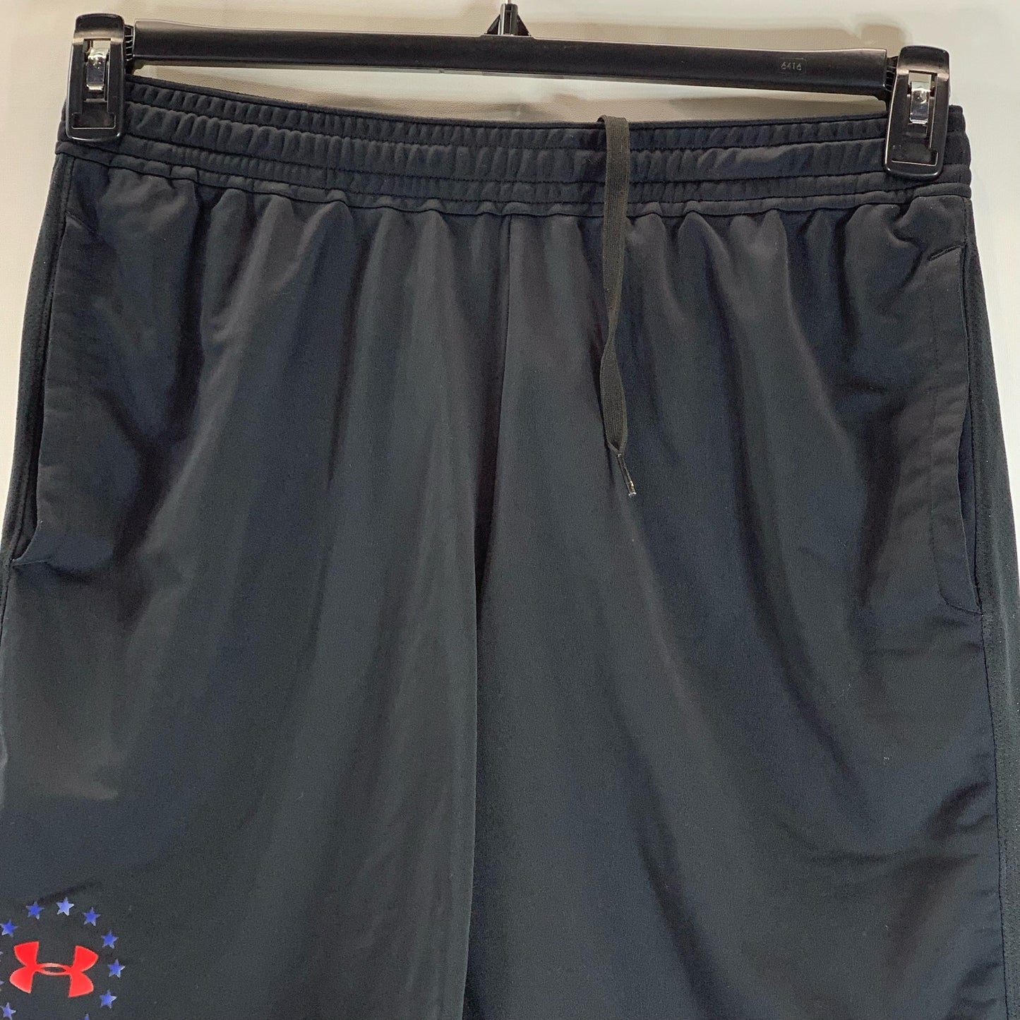 UNDER ARMOUR Men's Black Freedom MK1 HeatGear Fitted Pull-On Shorts SZ L