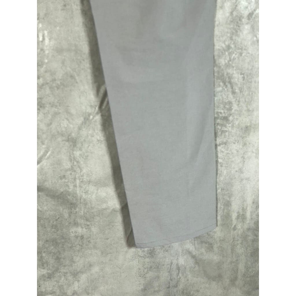 J. HILBURN Men's Light Gray Slim Straight Chino Pants SZ 36x32