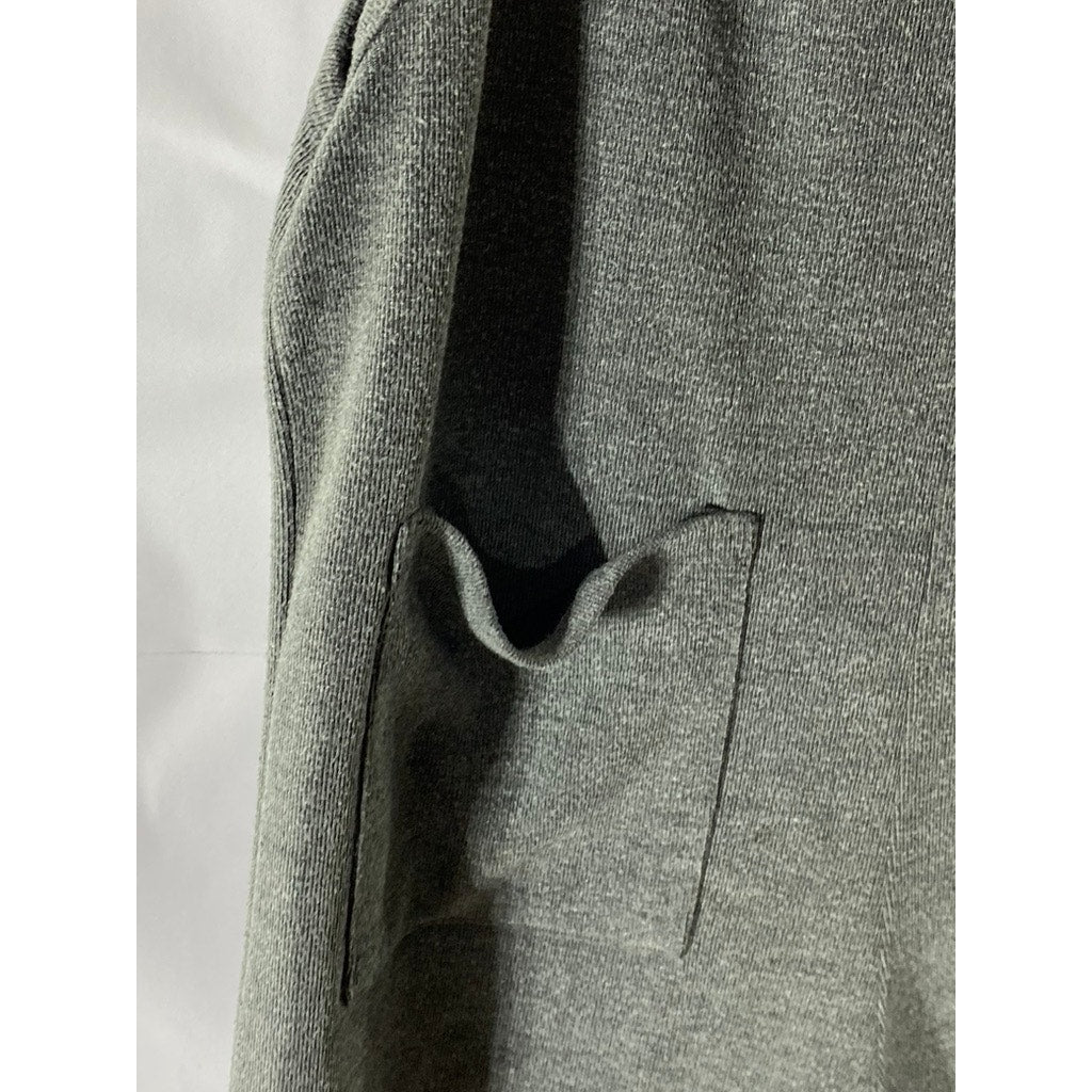 PINKYOTTO Women’s Dark Gray Spaghetti Strap Relaxed Fit Cropped Jumpsuit SZ OS