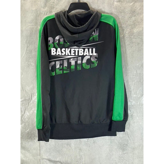 NBA Men's Black/Green Basketball Boston Celtics Graphic Pullover Hoodie SZ M