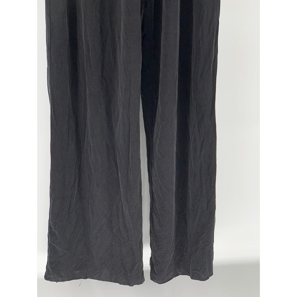 & OTHER STORIES Women's Black Tie Knot Sleeve Jumpsuit US 4