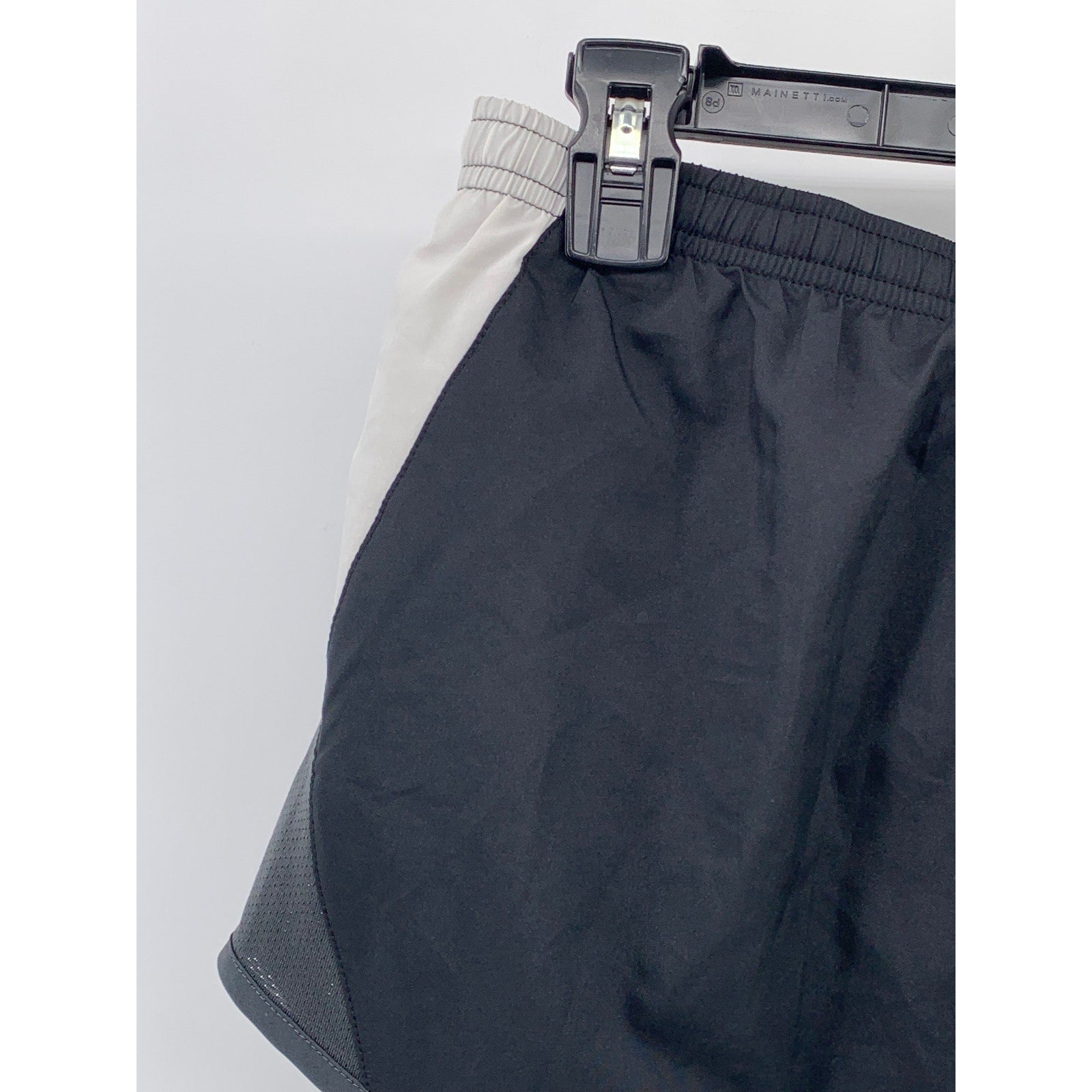NIKE Women's Black Mesh Lined Pull-On Dri-Fit Drawstring Active Shorts SZ S