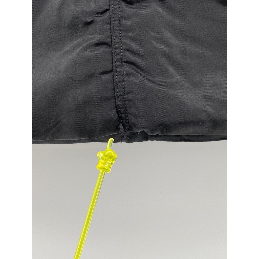 MM6 MAISON MARGIELA Women's Black Padded Straight Mini Skirt SZ 40(US-S)