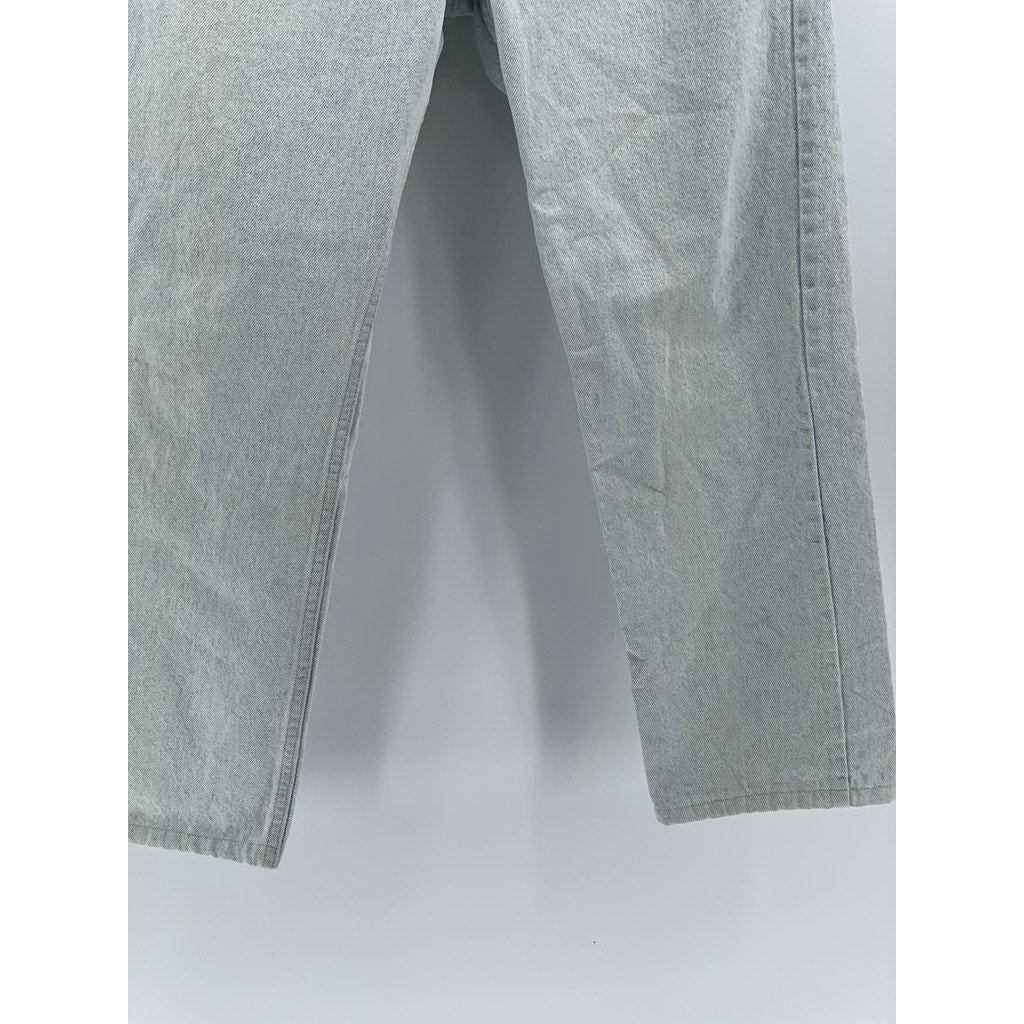 LEVI'S Men's Light Wash Vintage 90'S Straight Leg Regular Fit Jeans SZ 34X30