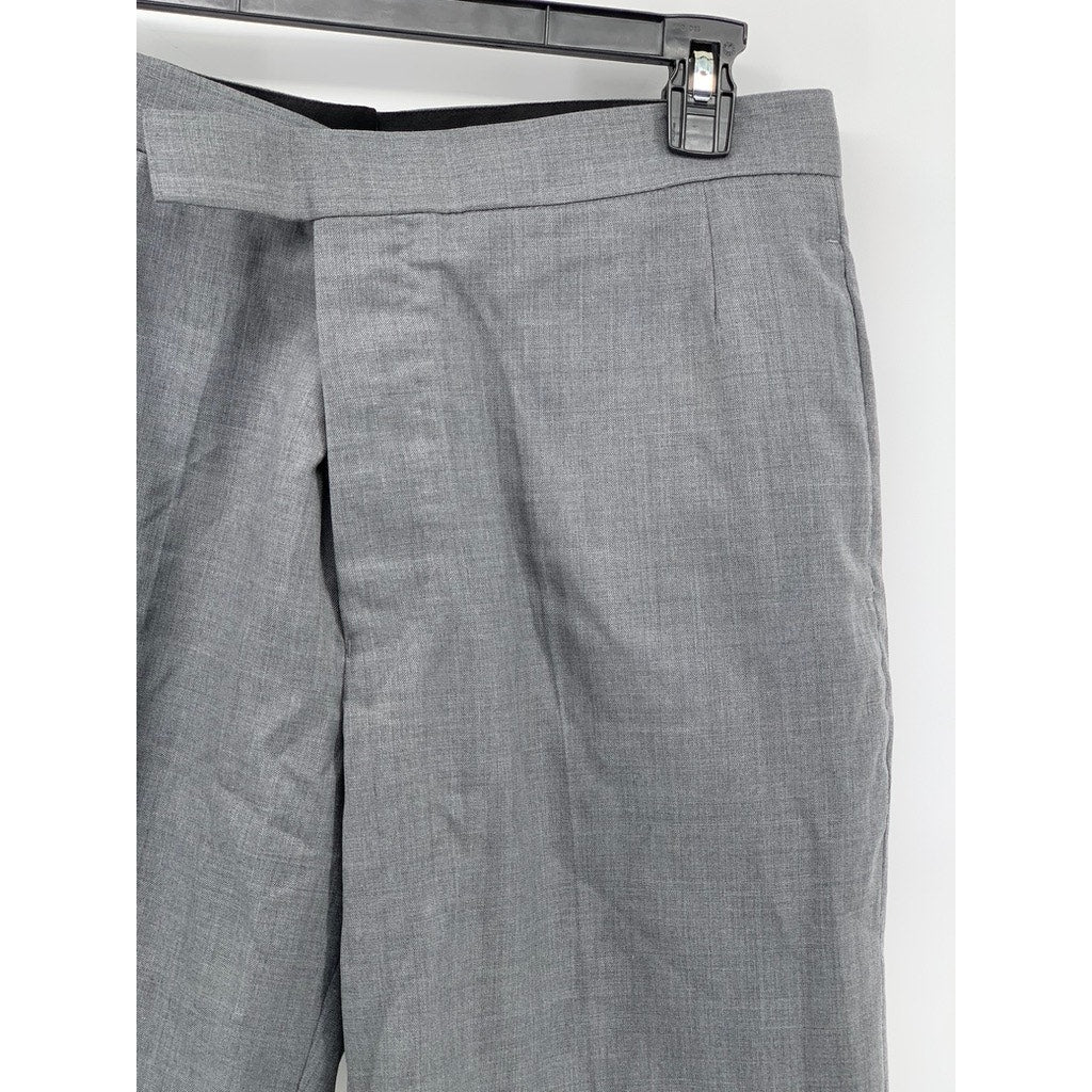 THOM BROWNE Men's Gray Wool Twil Backstrap Shorts SZ 3(US42)