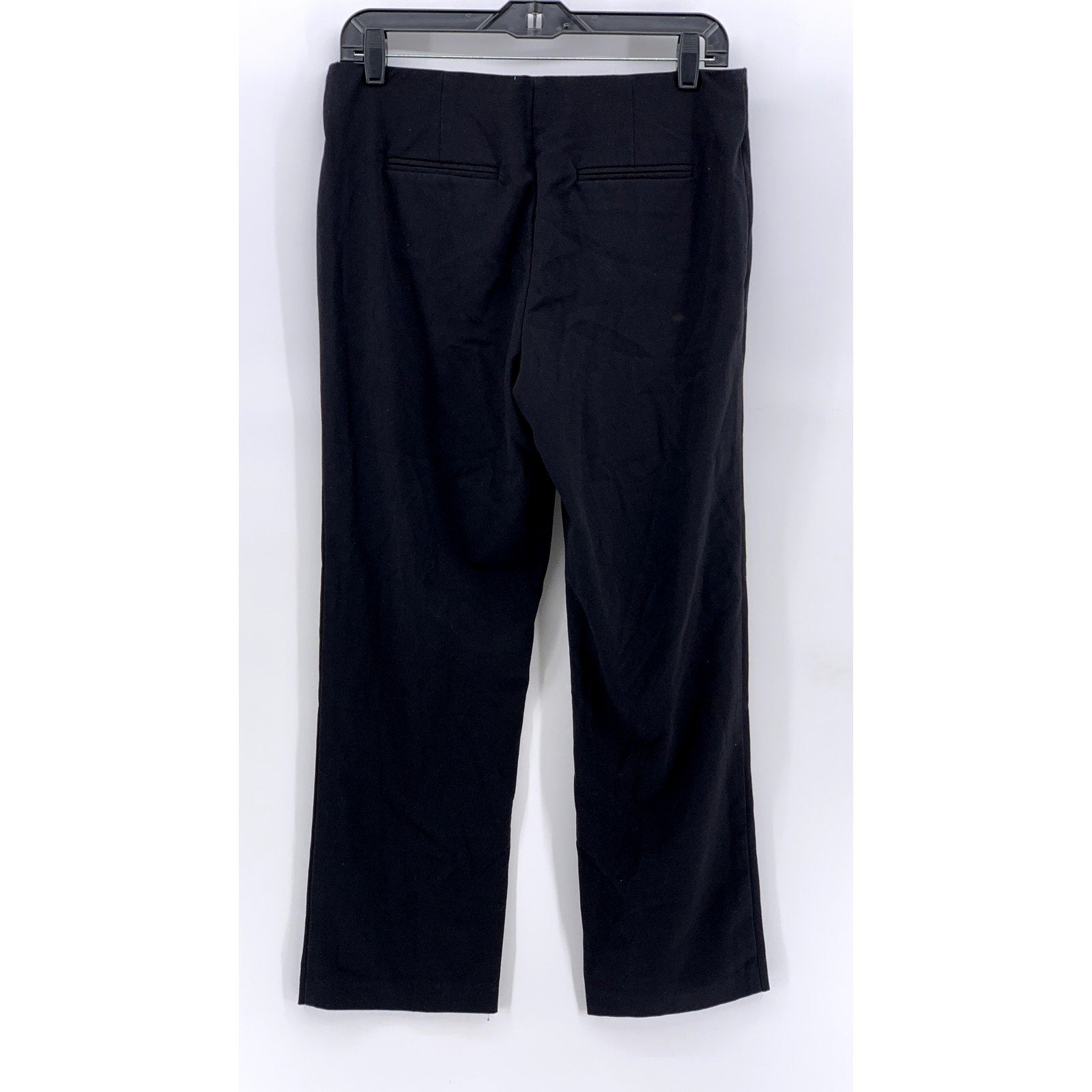 STYLE & CO Women's Petite Black Straight-Leg Pants SZ 8PS
