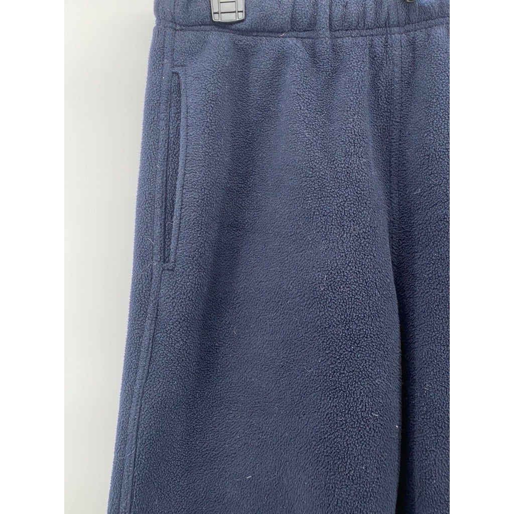 WOOLRICH Men's Navy Blue Polartec Sherpa Pull-On Sweatpants SZ M