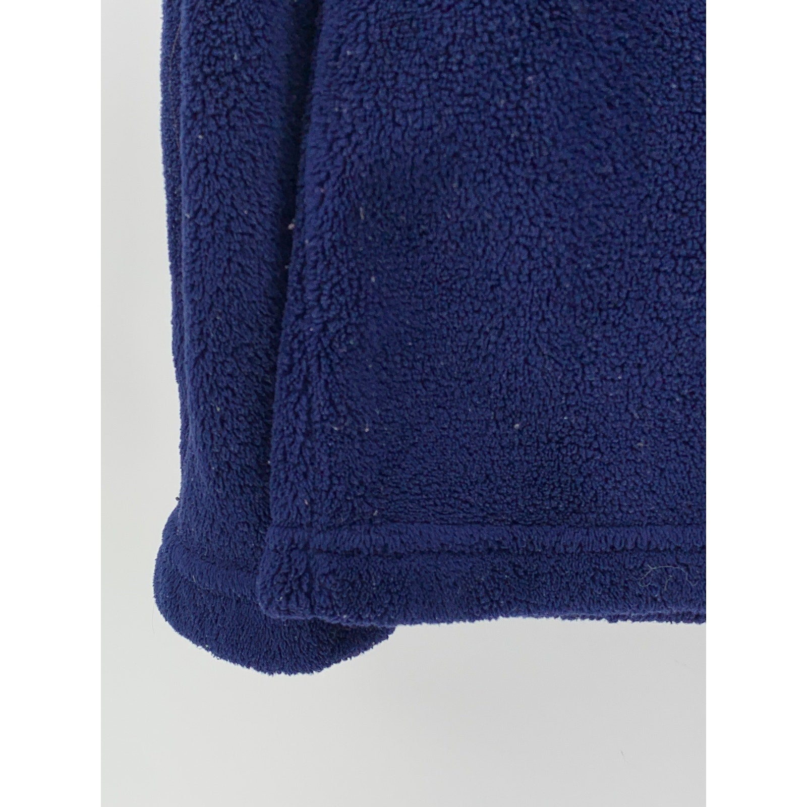 UNBRANDED Kids' Navy Fleece Just Chillin Embroidered Sweater SZ L