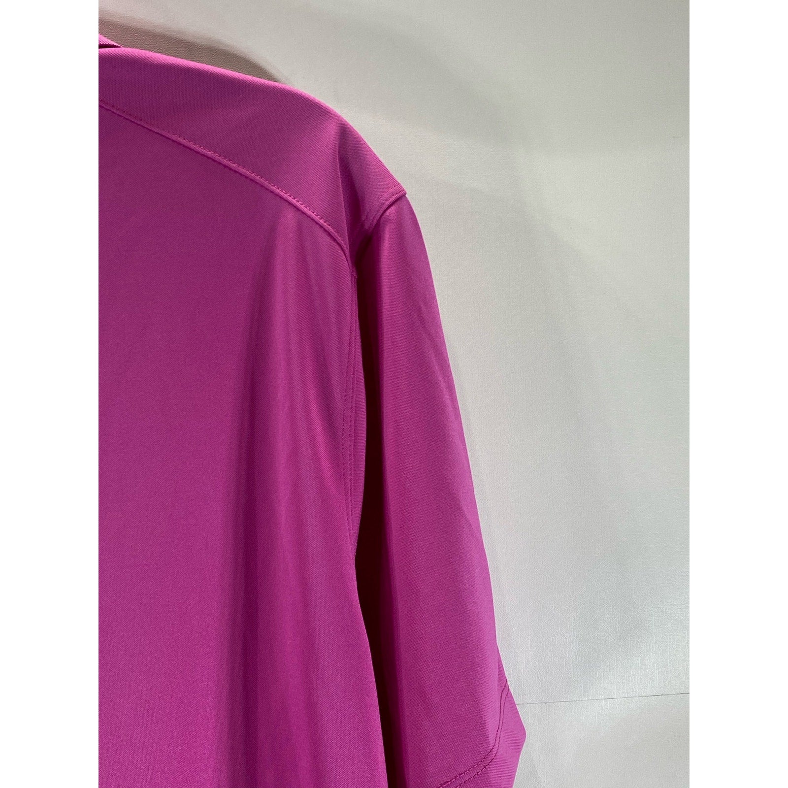 NIKE Men's Fuchsia Dri-Fit Short Sleeve Victory Golf Polo Shirt SZ M