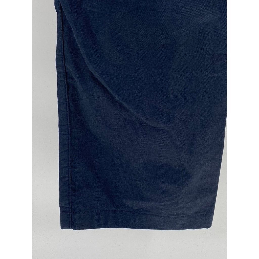 WEATHERPROOF Men's Dark Sapphire Weather-Flex Five-Pocket Tech Pants SZ 36X30