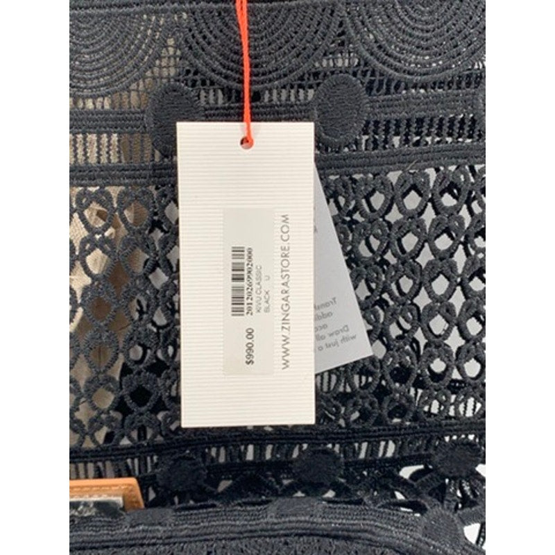 ZINGARA Women's Black Lace Large Kivu Classic Tote Bag