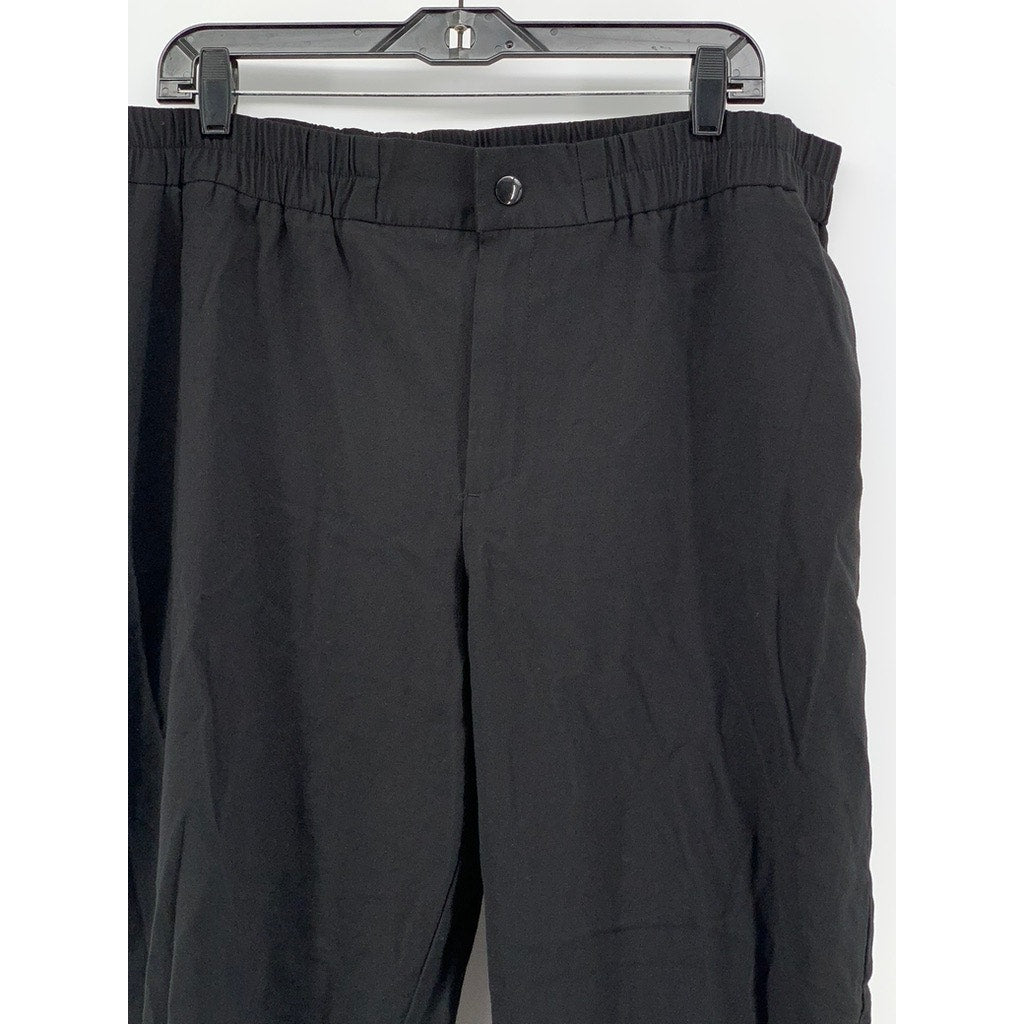 A NEW DAY Women's Black Solid Jogger Style Pants SZ 2XL