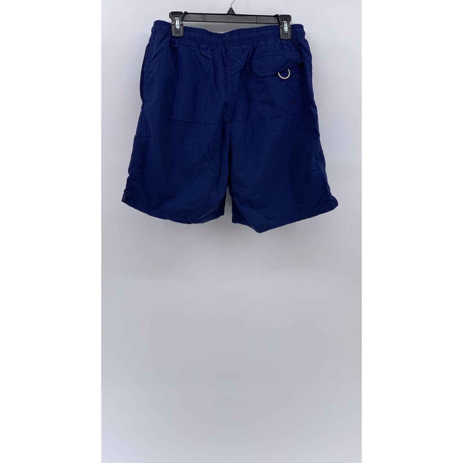 LIFE IS GOOD Men's Navy Nylon Drawstring Mesh Lined Pull-On Board Shorts SZ XL