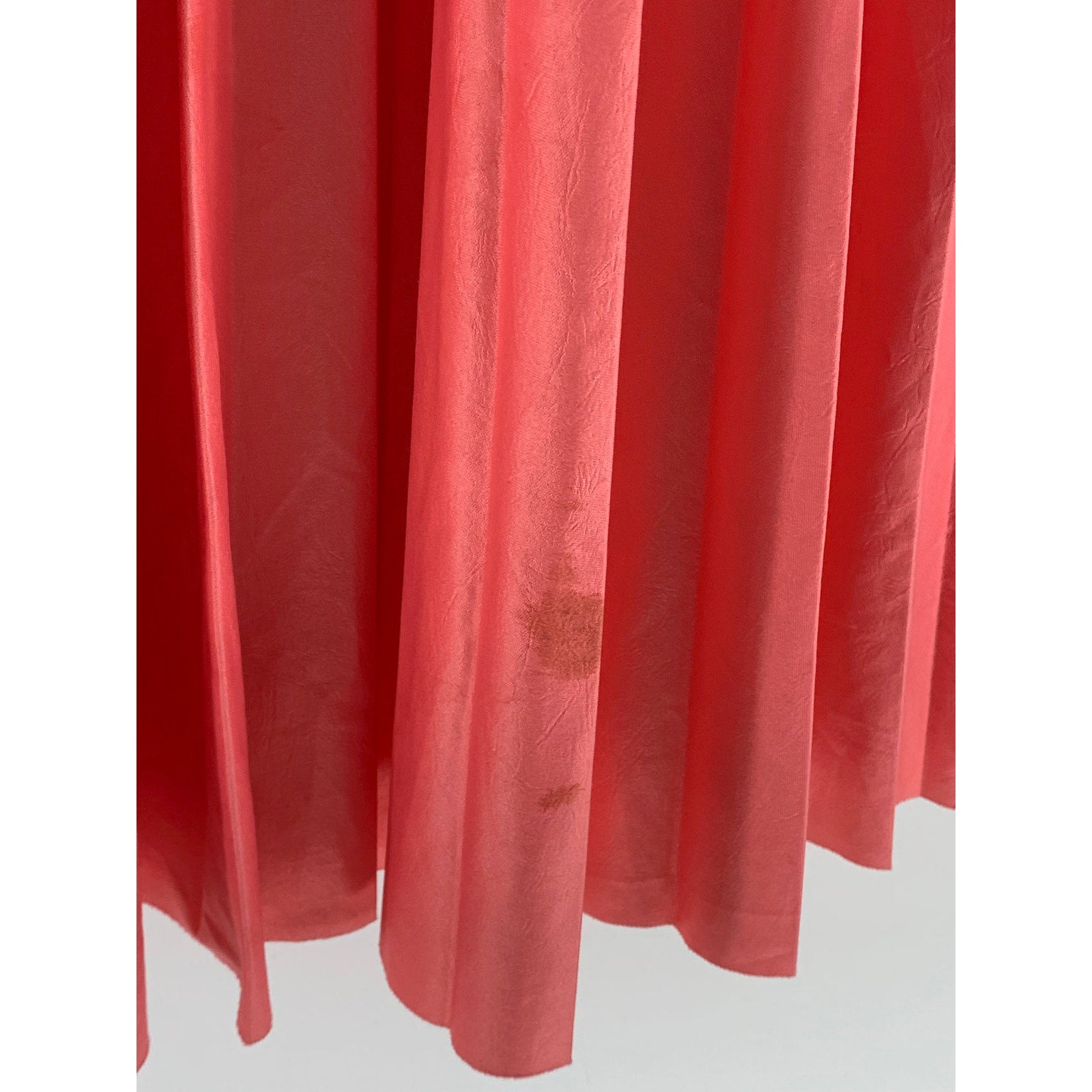 GIVENCHY Women’s Black-Pink Pleated Sleeveless Crewneck Maxi Dress SZ M