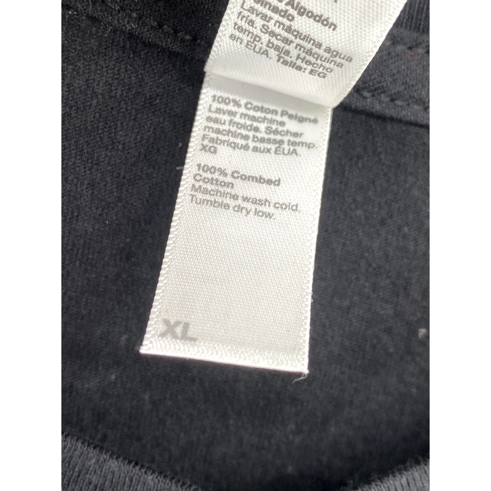 AMERICAN APPAREL Men's Black Crewneck The Fakers Perfume Bottle T-Shirt SZ XL