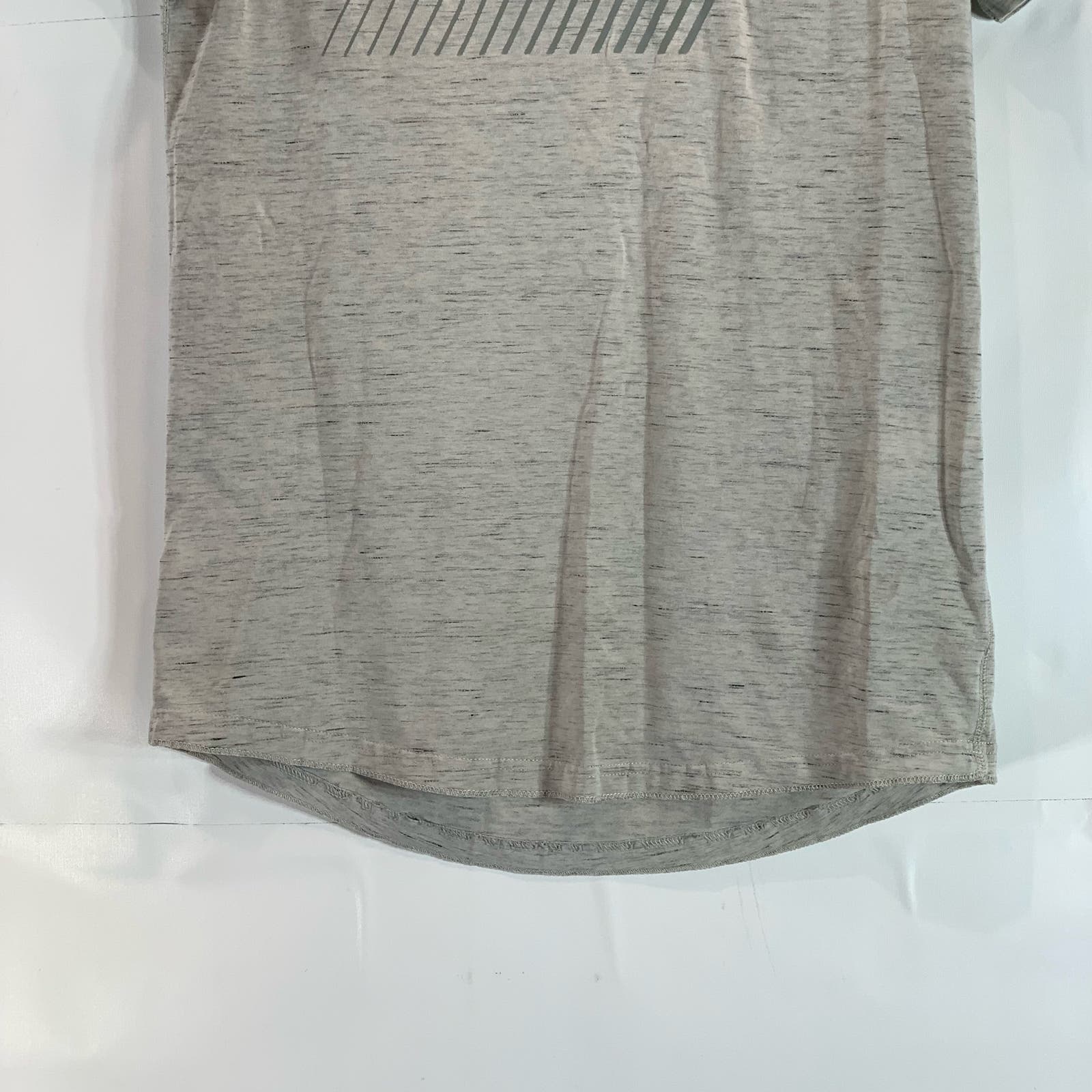 AMERICAN EAGLE Men's Grey Crewneck Logo Graphic Short Sleeve T-Shirt SZ L
