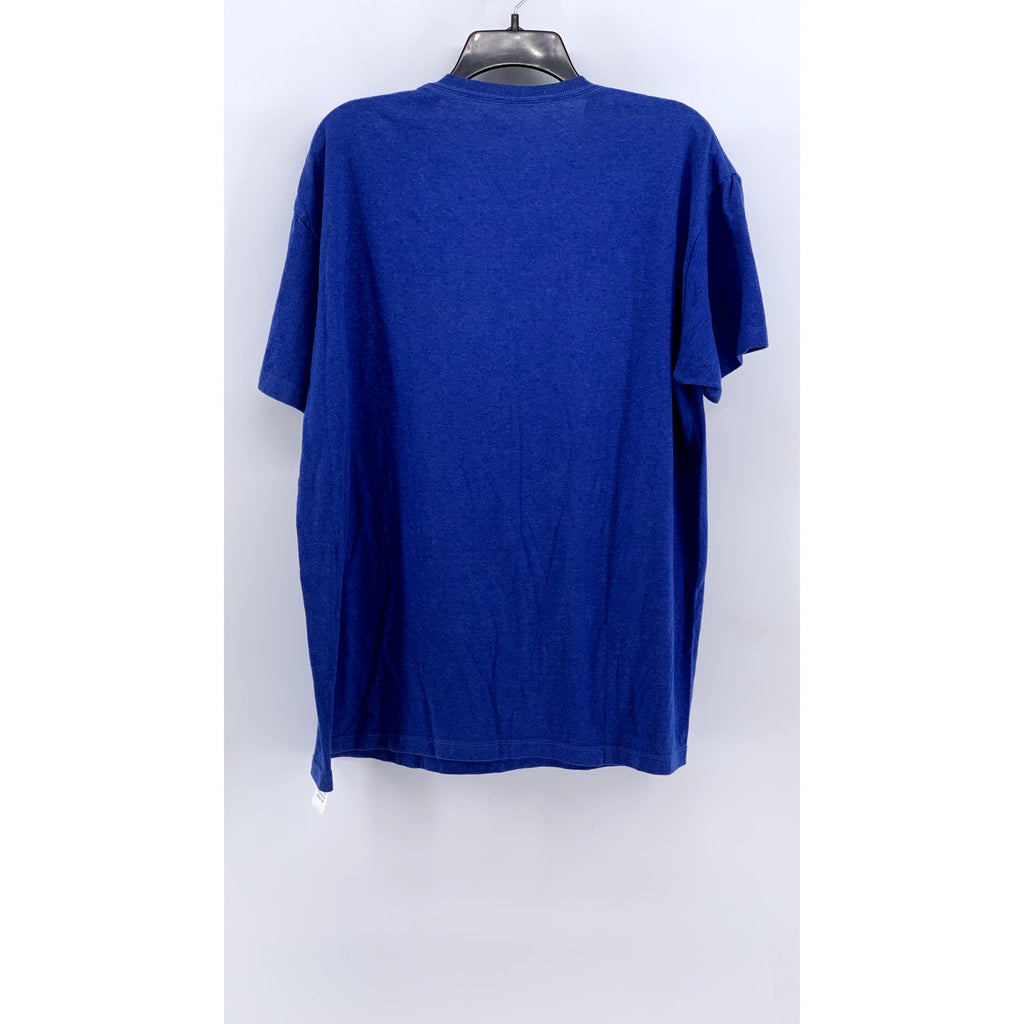 ROUTE 66 Men's Blue Y2K Printed Crewneck Short Sleeve T-Shirt SZ XL