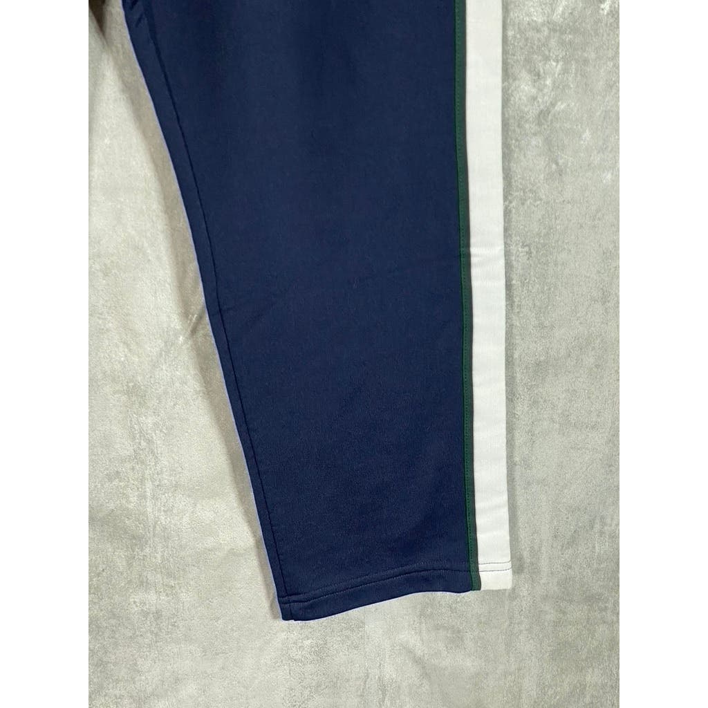 ZARA Men's Navy/White Striped Drawstring Pull-On Sweatpants SZ XL