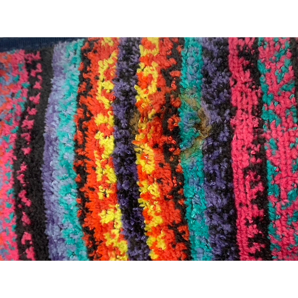 UNBRANDED Women's Multicolor Knit Wrist Bag